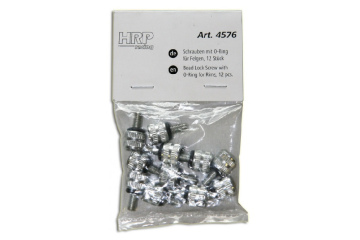 Tornillos M5 para llantas con O-ring 12U